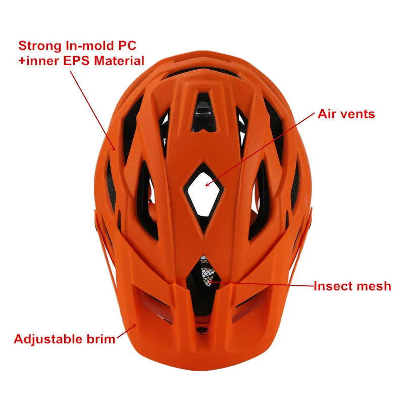 Cairbull Mtb Helmet Trial XC Mountain Road Bicycle In-mold Ultralight 280g Cycling Hats Man Woman casco bicicleta 55-61cm | Спорт и
