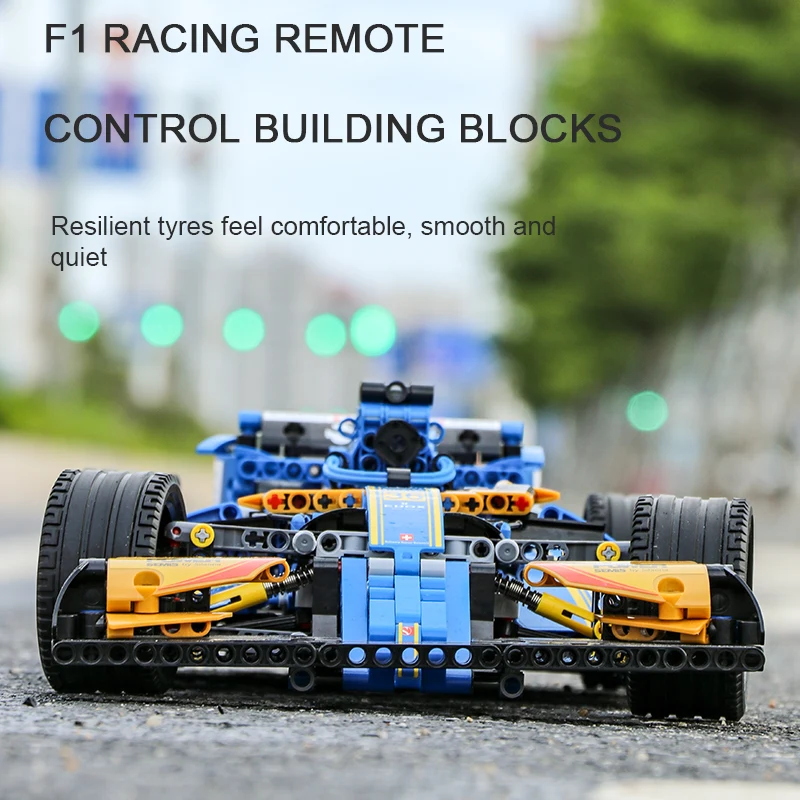 Техническая модель конструктора 1255 + шт. Супер гоночный автомобиль F1 спортивный
