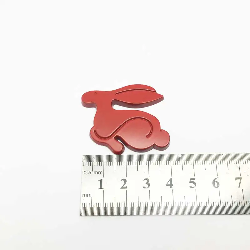 3D Металл бегущая кролика Автомобильная эмблема задний багажник знак для VW Jetta Golf