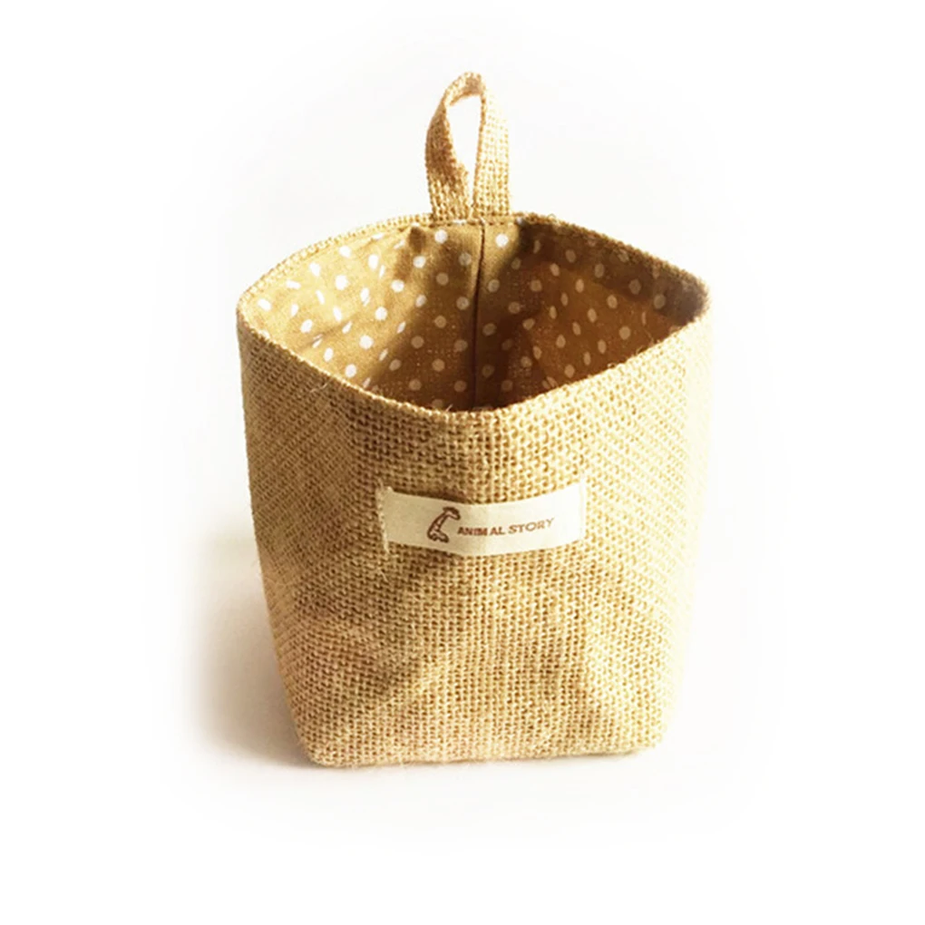 Новинка мешок для хранения в гостиной тканевые сумки подвесная продуктовая