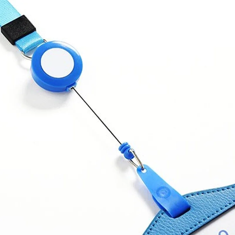 

Retractable Lanyard for Office Staff Employee's Card ID Name Tag Badge Work Card Holder Clip Neck Rope Hanging Strap Keychain