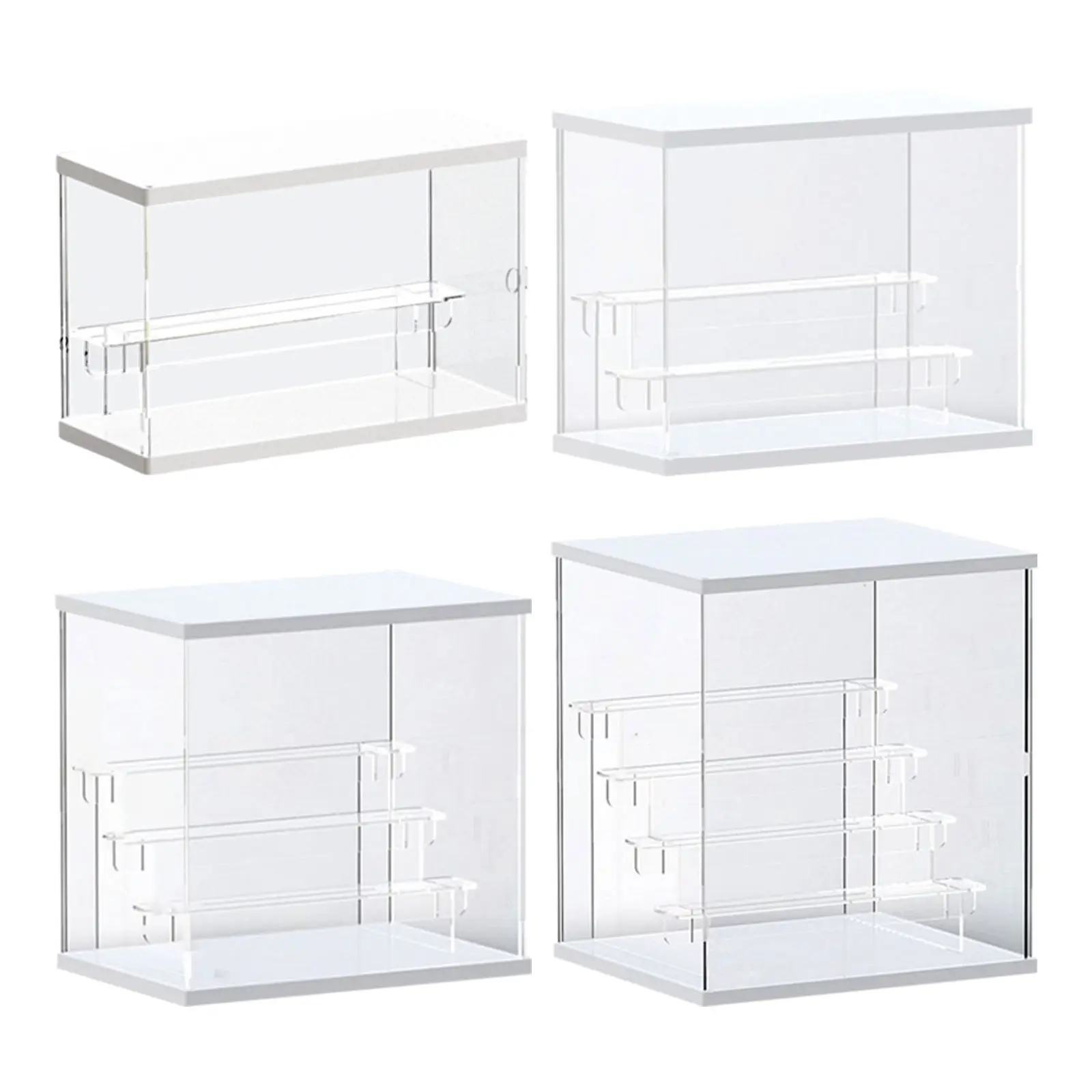 

Blind Box Clear Acrylic Display Case for Collectibles Storage Assemble Organizer Showcase for Action Figures Cosmetics Car Toys
