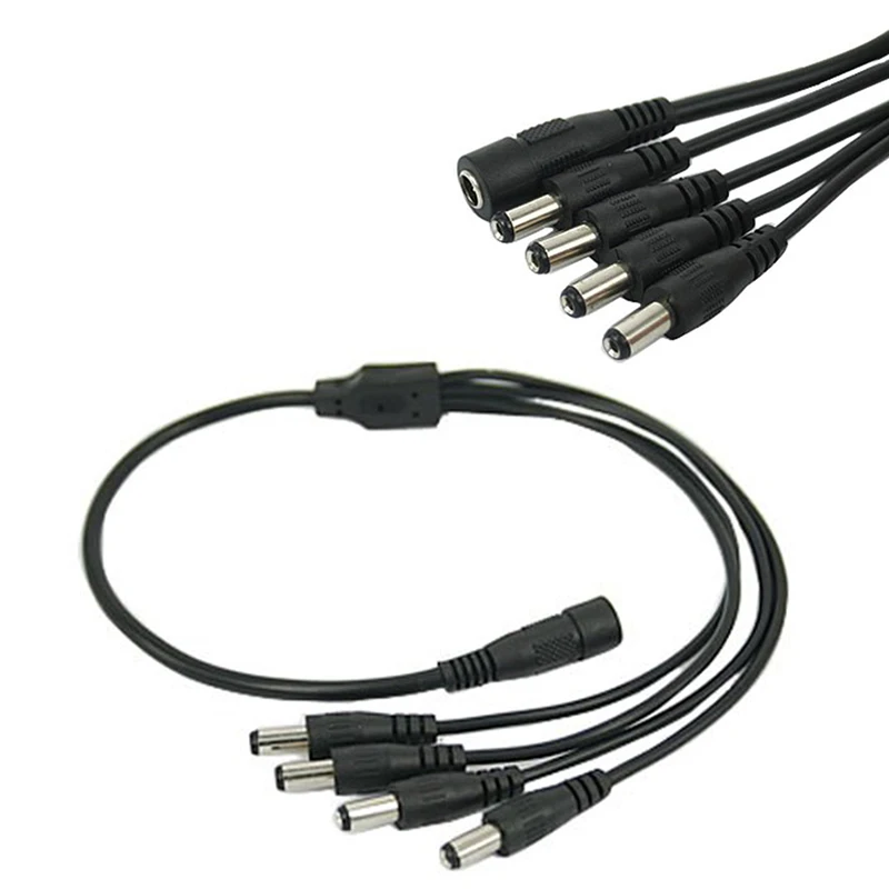 DC Питание разветвитель адаптер кабель 1 до 4 способа/отклонения в размерах на 2