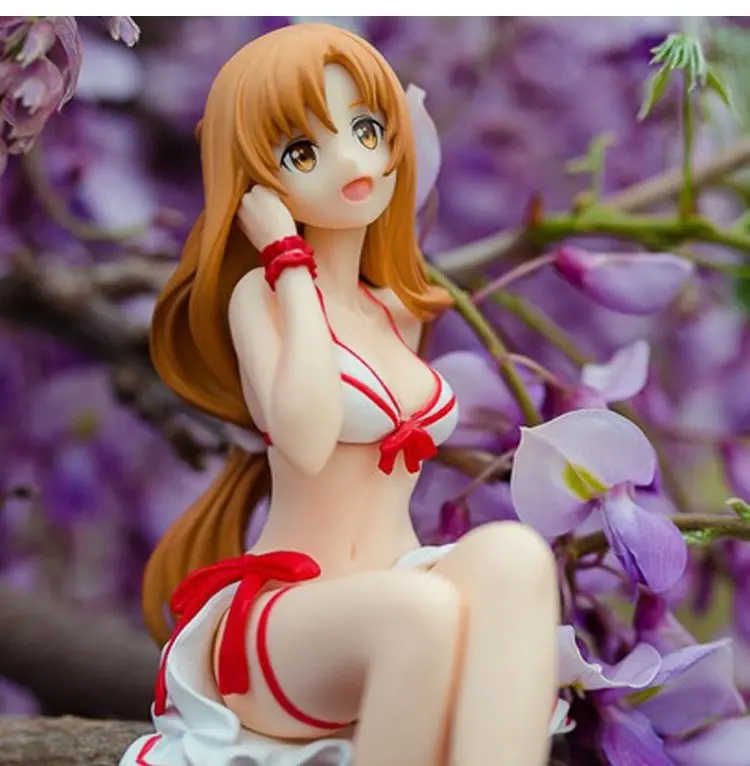 Аниме Сан-меч 13 см искусство онлайн сексуальная Asuna Yuuki Kirito Figma экшн-фигурки
