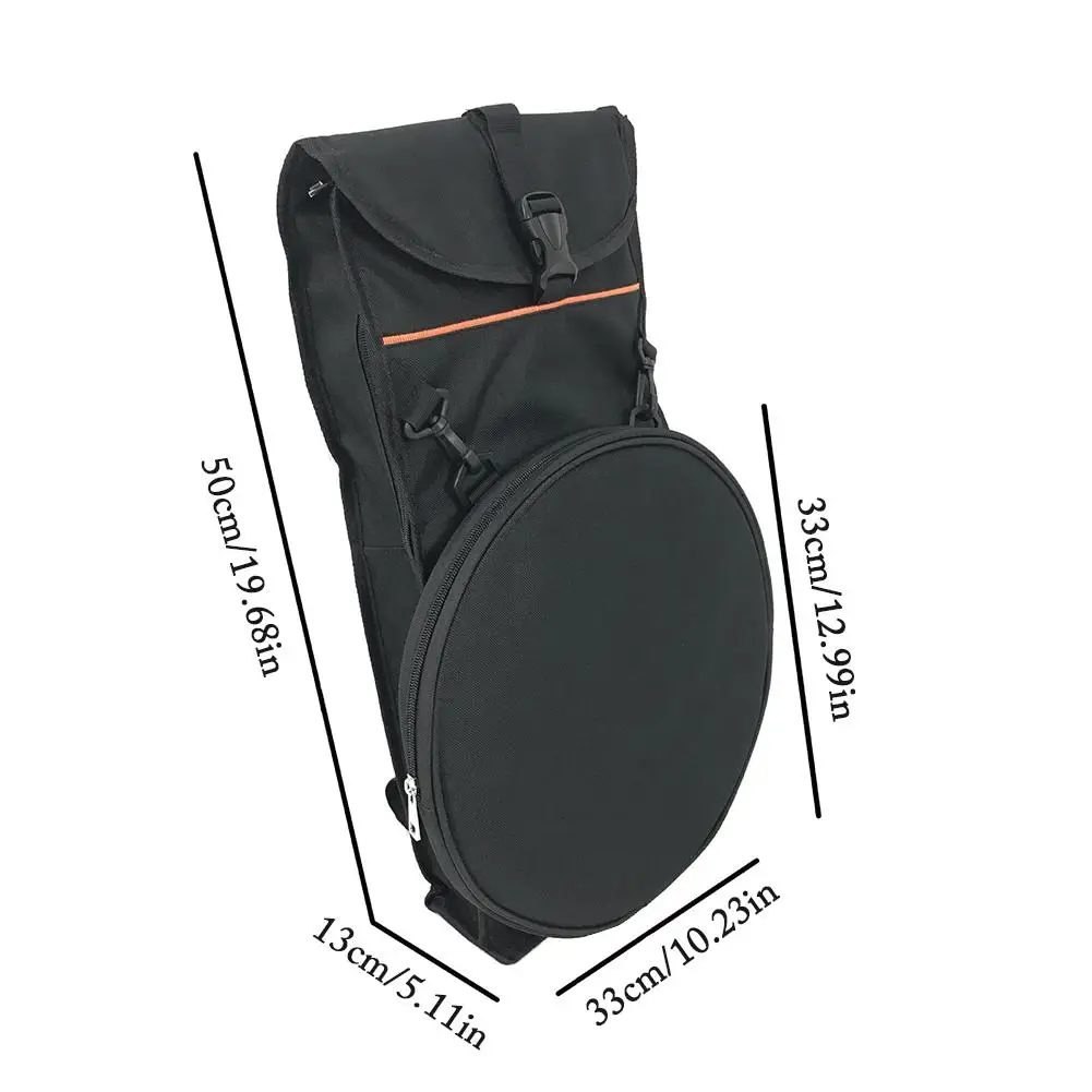 8 дюймов 12 специальная сумка для барабана утолщенный усиленный держатель рюкзак