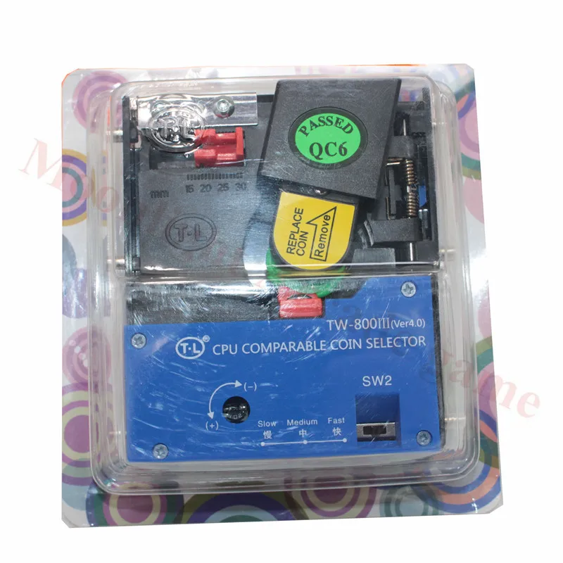 TW-800III Вертикальный усовершенствованный процессор сравнительный селектор монет