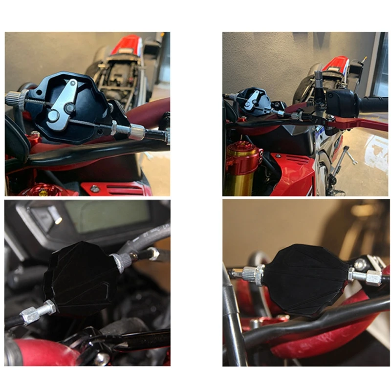 

Motorcycle Accessories Clutch Motorcycle Modified Parts Clutch and Labor-Saving Motorcycle with 2-Wire Clutch 3 Colors