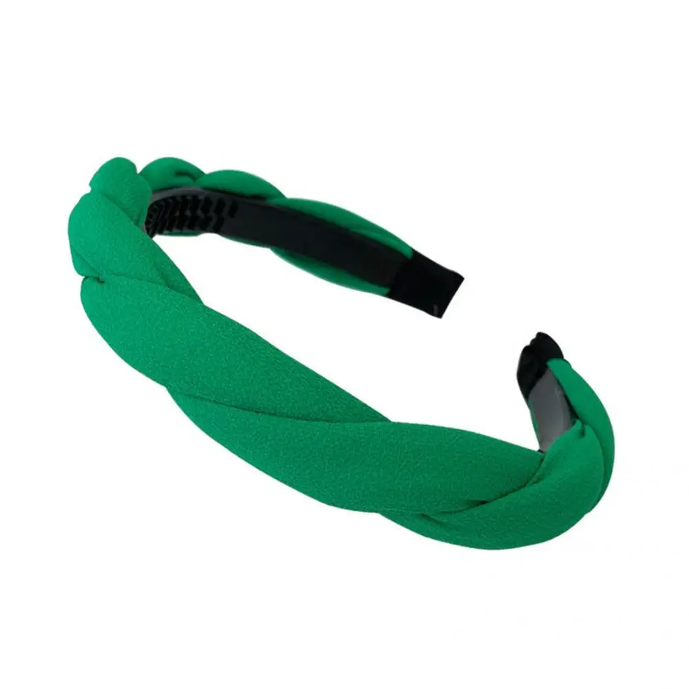 

Шикарный ободок для волос, легкая, долговечная, однотонная, складывающаяся повязка на голову с узором, губчатая повязка на голову