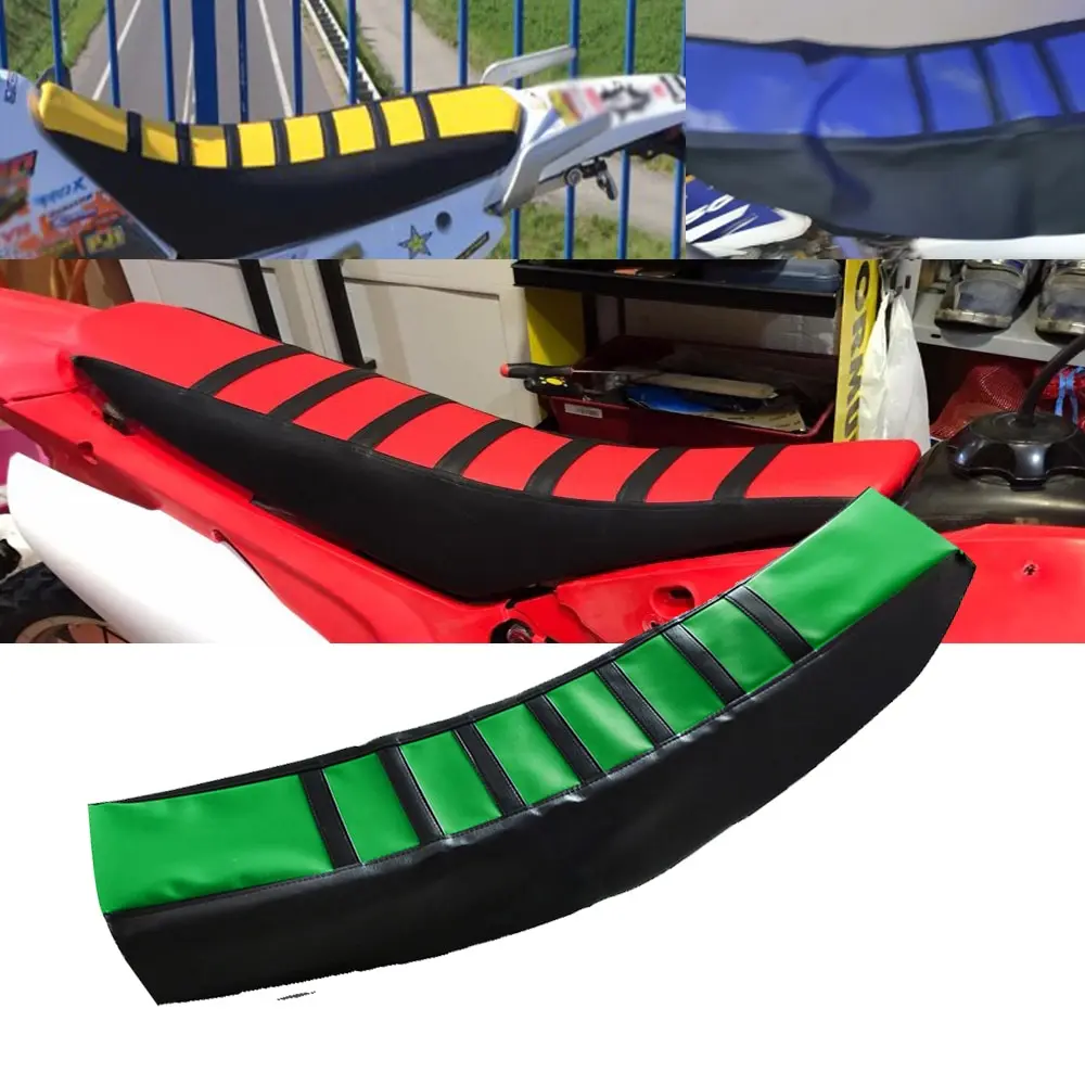 Универсальный чехол на сиденье мотоцикла резиновые полосатые мягкие чехлы