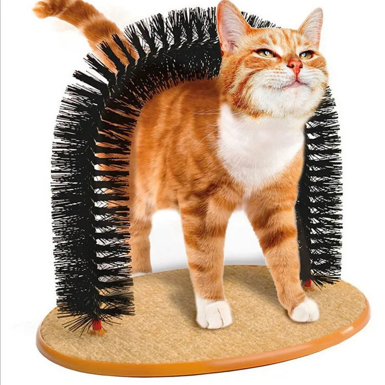 Bristles Беговая дорожка и щетина для кошек, интерактивные аксессуары для кошек, тренировочные спортивные автоматические колеса для кошек - Цвет: Bristles