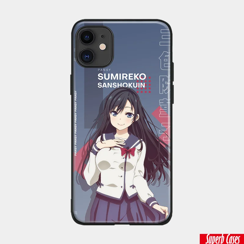 Pansy Sumireko Sanshokuin Oresuki Мягкий силиконовый чехол для телефона iPhone 6 6S 7 8 Plus X XR XS 11 Pro