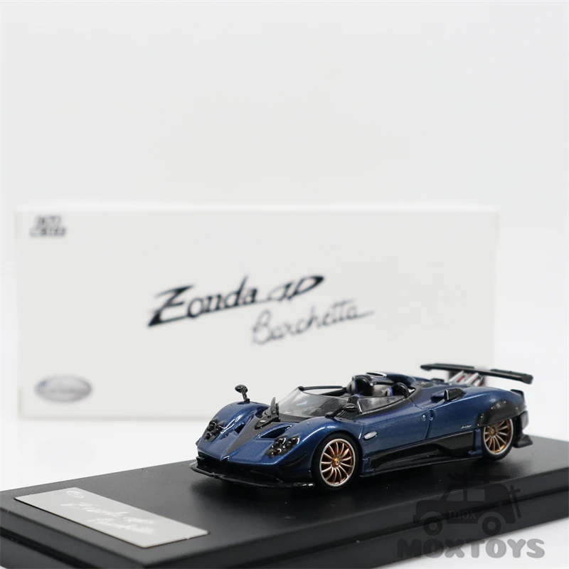 LCD 1:64 Pagani Zonda HP Barchetta синяя/мятно-зеленая/Розовая литая модель автомобиля | Игрушки