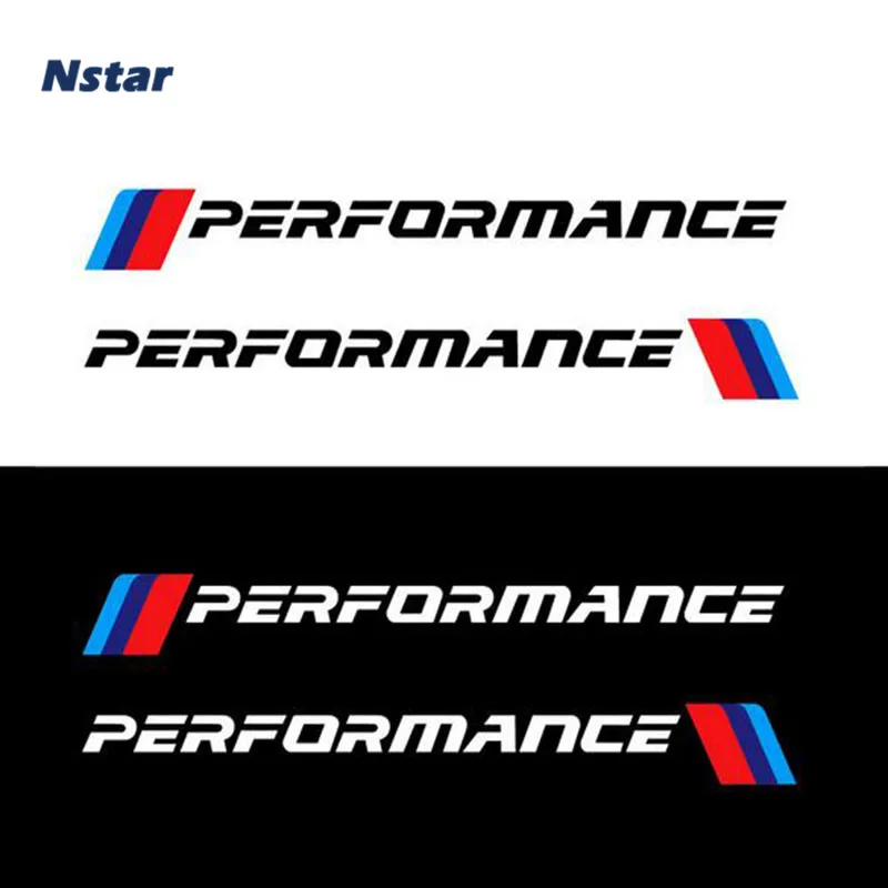 Nstar 2 шт./лот м Perforamence авто передний бампер решетка украшение стикер автомобиля
