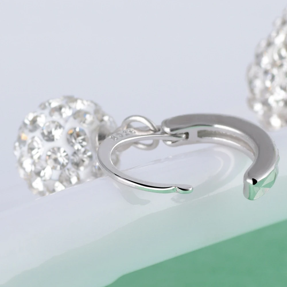 Женские серьги с кристаллами модные ювелирные изделия Стразы подарок для женщин