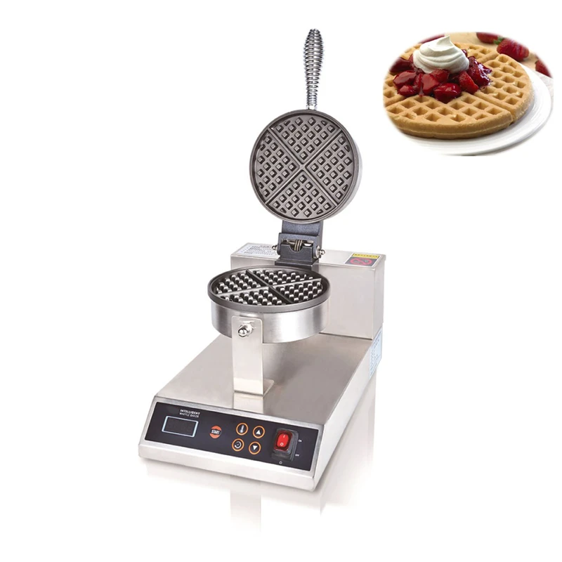 Электрический 220v умный сенсорный экран кнопка не флип для булочек вафель Бейкер