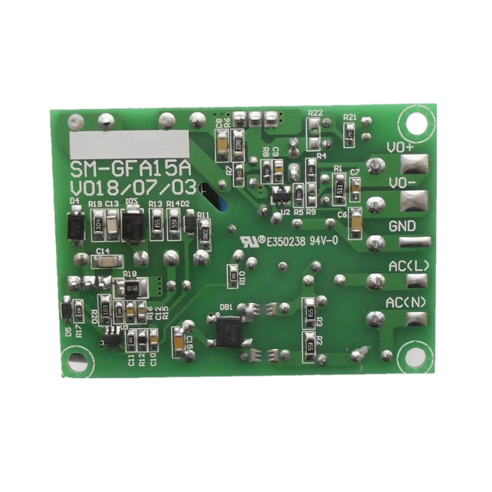 Источник питания с регулируемым импульсным питанием 15 Вт переменный ток 5 В 9 12 24 36