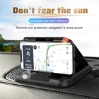 Портативный автомобильный держатель для телефона на приборной панели Автомобильный нескользящий Силиконовый держатель на присоске Универсальный кронштейн для сотового телефона в машину
