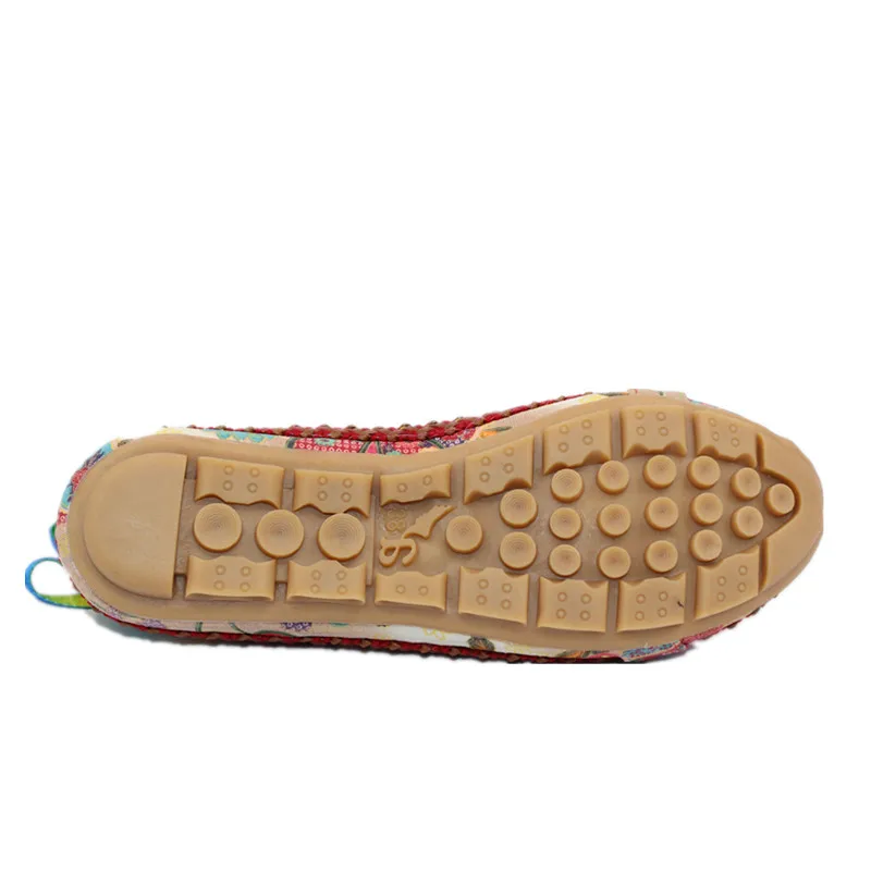 Новинка модная Женская этническая обувь IPC на шнуровке с круглым носком удобные