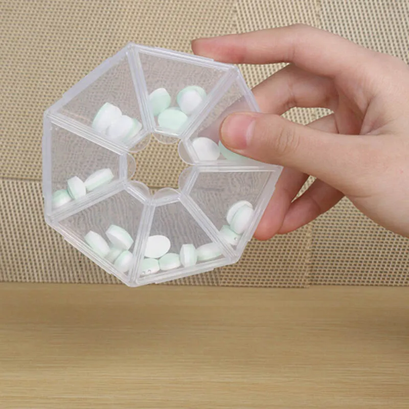 1 PC 7 Days Weekly Container Case Pill Box Splitters Medicine Holder Organizer | Красота и здоровье