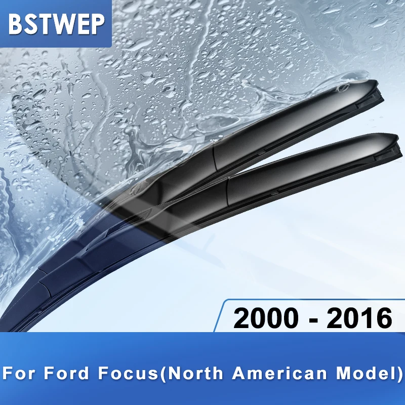 

BSTWEP Wiper Blades for Ford Focus Fit hook / pinch tab Arms ( For North American Model Only )
