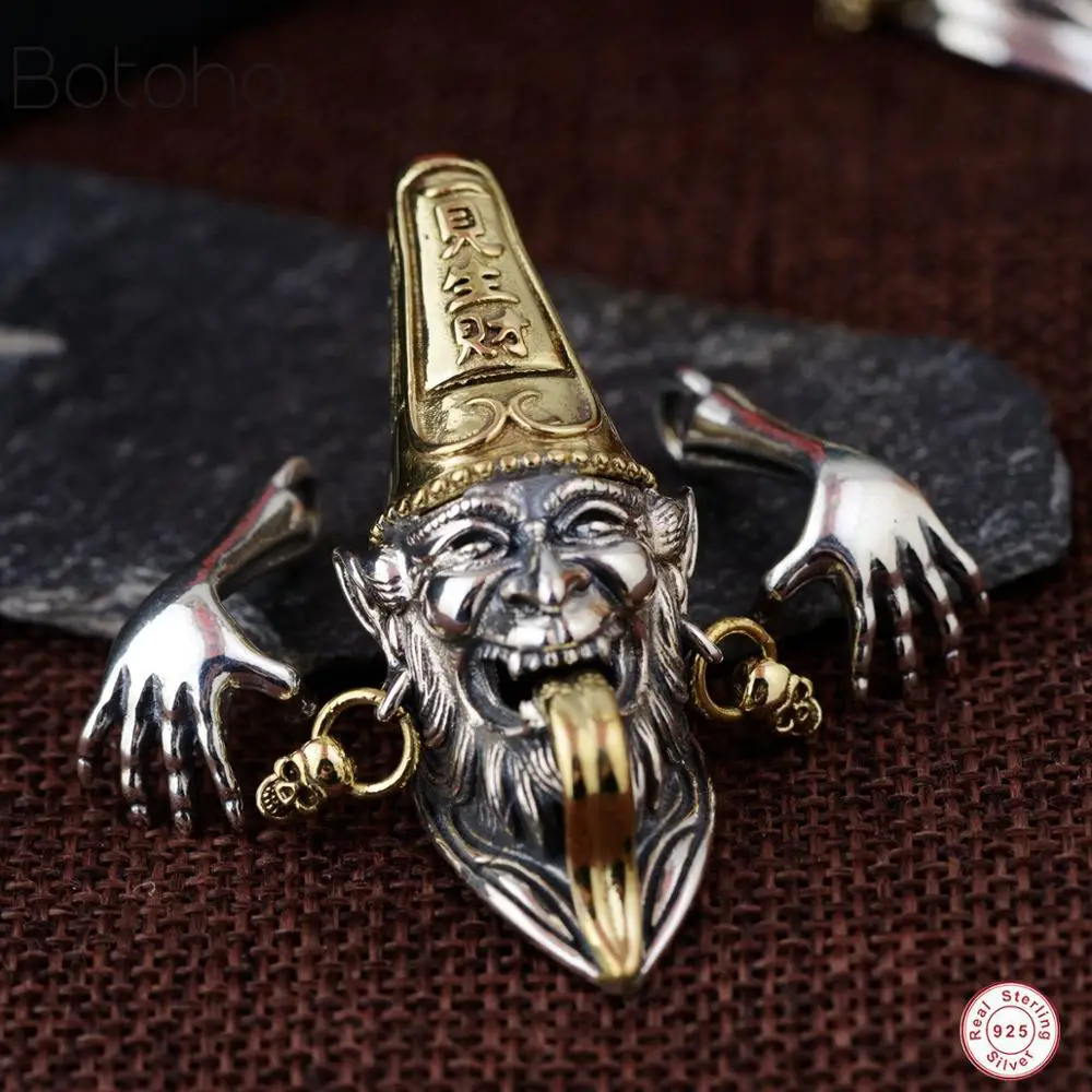 

Женская подвеска в виде черепа из серебра 925 пробы, в стиле панк