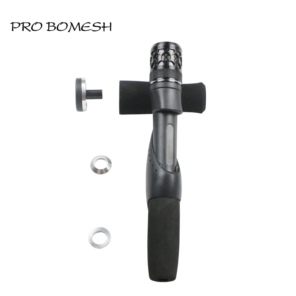 Pro Bomesh 1 комплект алюминиевая Зажимная гайка спиннинг литье EVA ручка комплект DIY материал для сборки удочки компоненты ремонт аксессуар