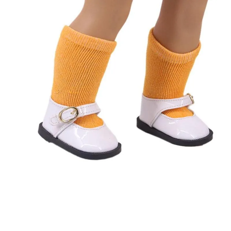 

18 Inch Doll Socks Accessories 1pair Suitable For 16-18 Doll And 40-43cm Inch Female Doll J1M4