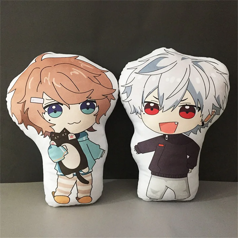 

45cm nijisanji Pillow Plush Toys Cute Soft Stuffed Cartoon Anime Dolls For Kid Birthday Christmas Gift