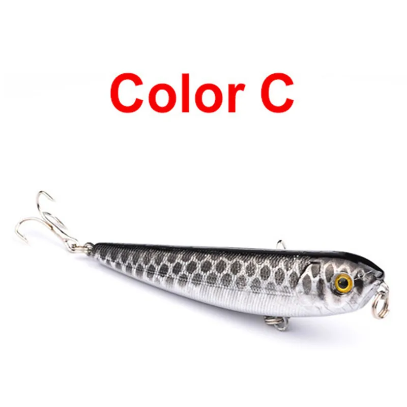 

9cm/9.6g Fishing for Lures All Waters Lure 8 Optional Pencil Bait Crank Fishing Fishing Accessories Fishing Gear