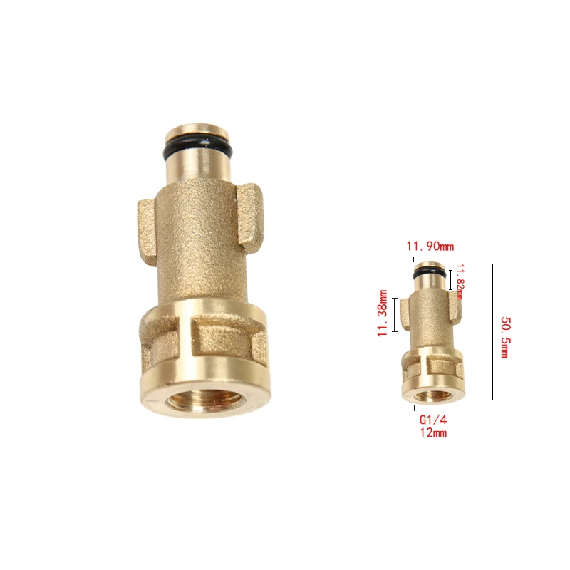 

High-Quality Pressure Washer 1/4" Quick Connector Adapter fitting for Bosch