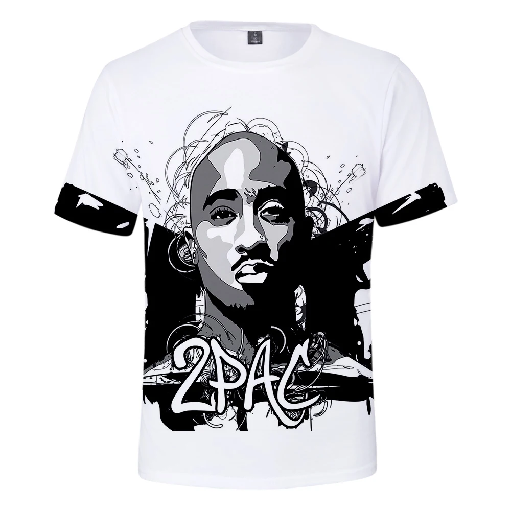 2pac 3D футболка унисекс Tupac Makaveli Rapper Biggie Smalls Snoop Dogg Eminem Jay z J Cole 21 рубашка Savage