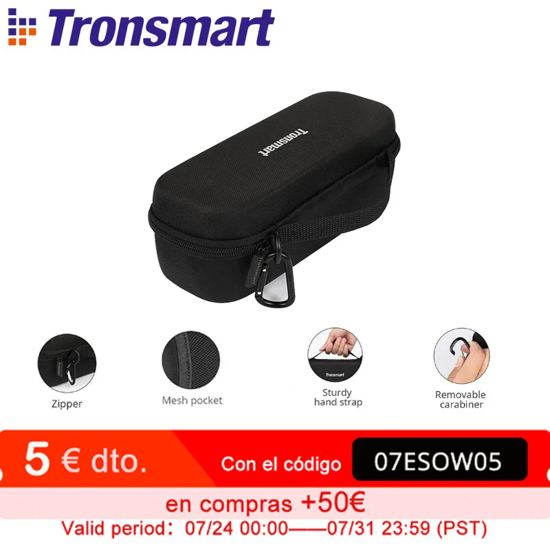 Чехол Tronsmart Force для переноски Bluetooth аксессуары динамиков Element + и T6 Plus|Аксессуары