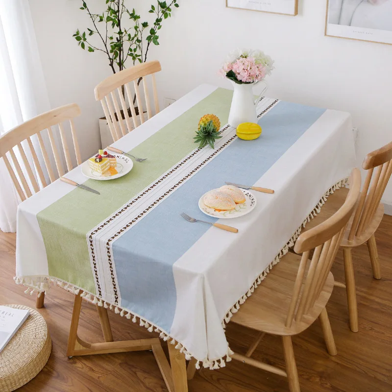 Ins кисточки макраме новое украшение Роскошная Высококачественная скатерть