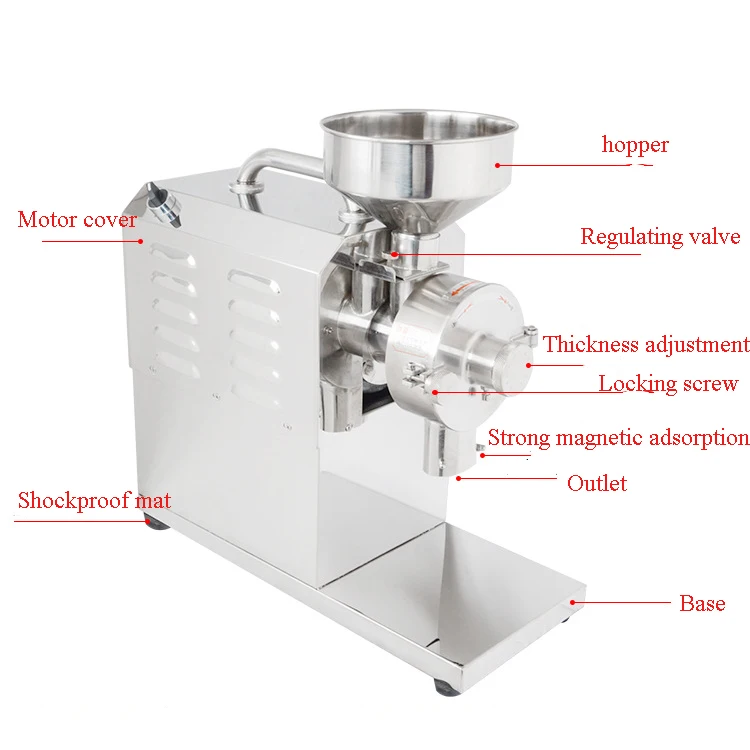 Портативный из нержавеющей стали для чили порошок мельница порошка специй