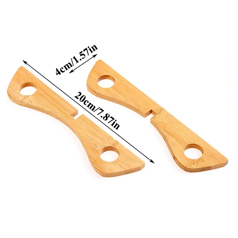 

Multifunctional Table Mats Bamboo Mat Cross Detachable Anti-scald Casserole Mat Pot Pad Heat Insulation Steaming Tray Stand