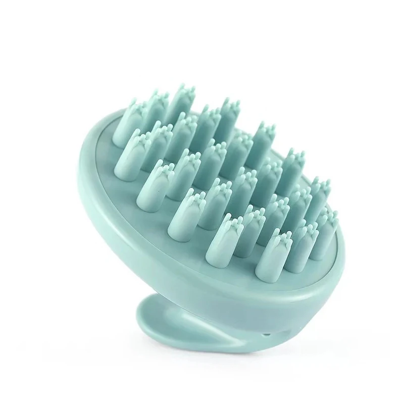 

Shampoo Hair Comb Non-Slip Head Clean Scalp Relieve Fatigue Promote Blood Circulation Soft Silicone Massage Brush Care Tools