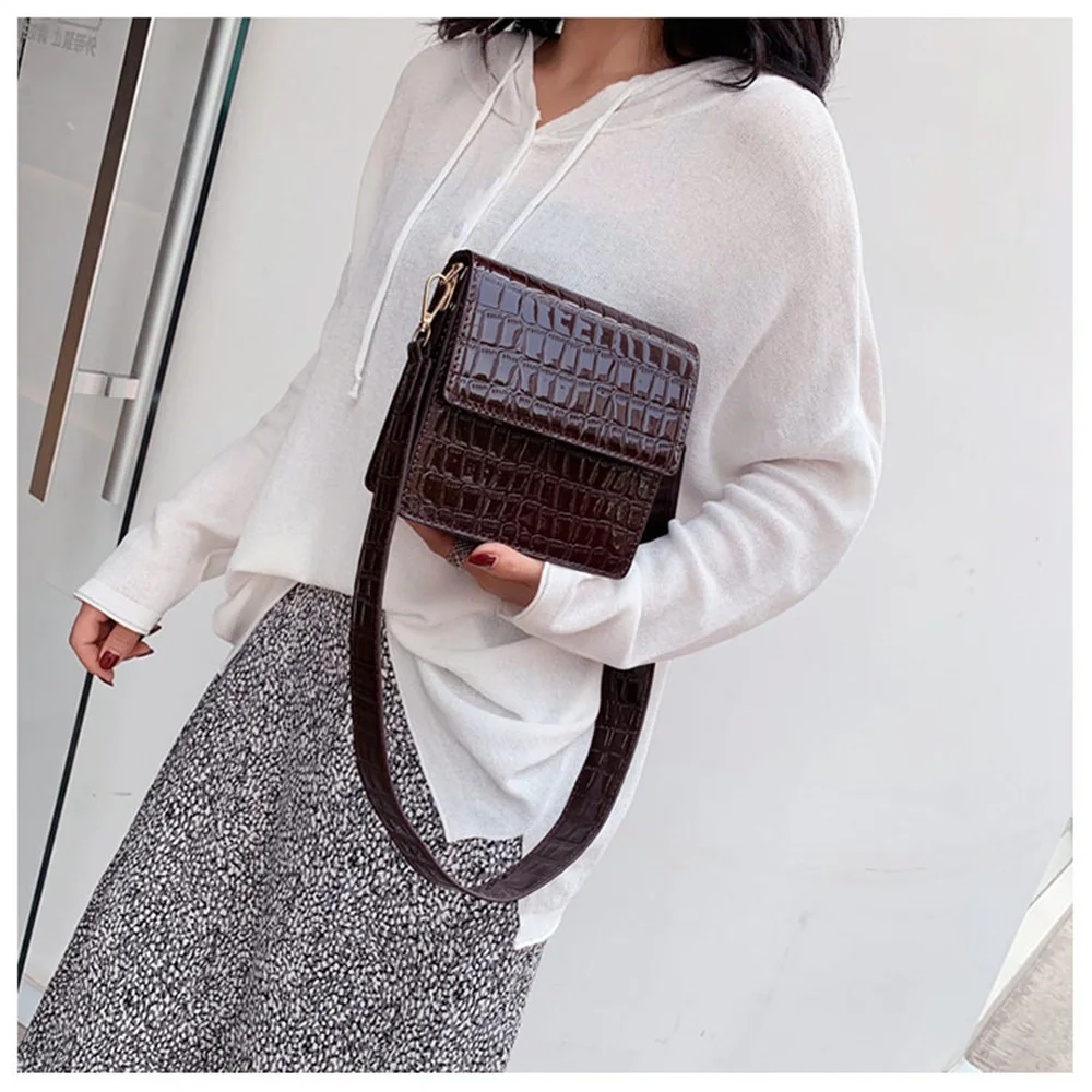 Mini Stone Pattern Сумки через плечо для Для женщин кошельки из искусственной кожи Сумки новые дизайнерские сумки через плечо сумка bolsa feminina