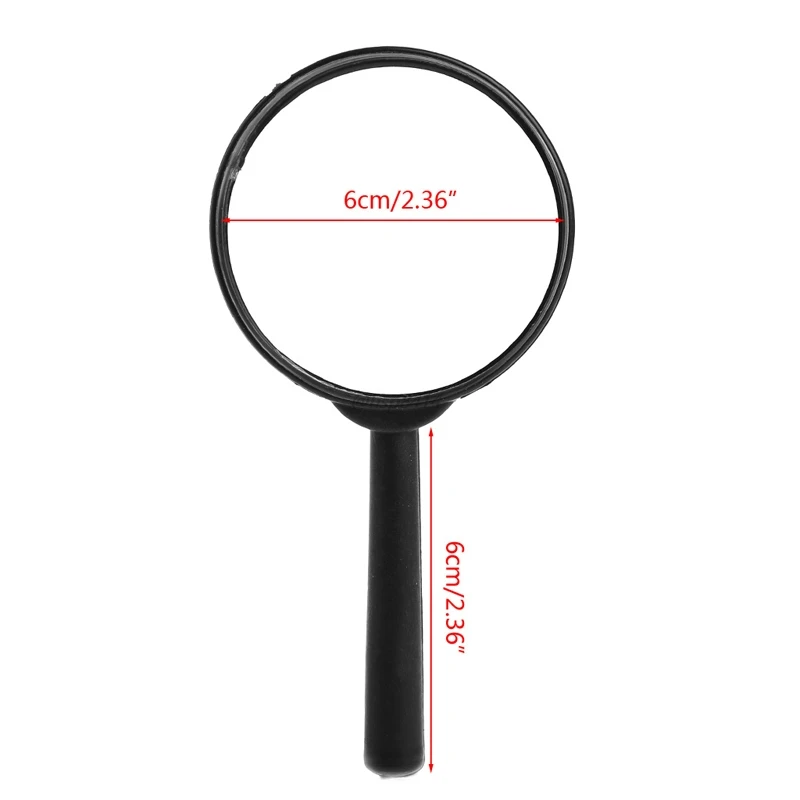 Magnifier 60mm Hand Held 5X Magnifying Loupe Reading Glass Lens Exquisite Workmanship For Inspecting Jewelry Checking Maps | Украшения и
