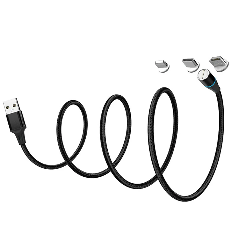 Магнитный кабель для 3A быстрая зарядка 3 0 зарядное устройство Micro USB Тип C iPhone 7