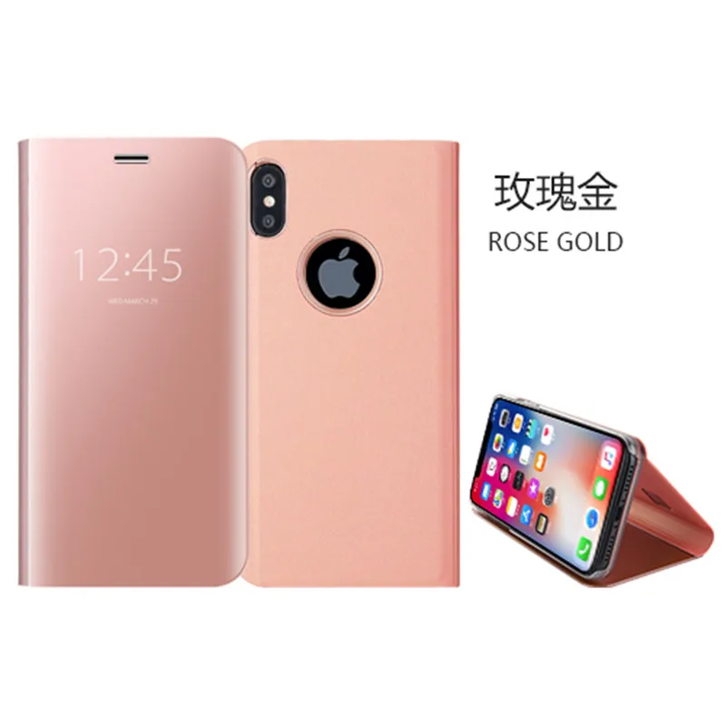 Роскошный чехол Smart View для OPPO R11 R11S R9 R9S plus R15 R17 Realme 3 C2 Pro A1k Reno 6 4 Z задняя крышка с