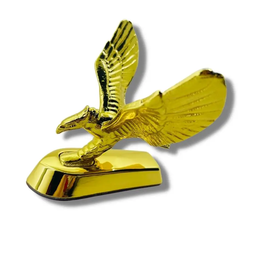 

Universal Car Metal 3D Eagle Emblem Car Middle Grid Sticker Car Hood Personalized Decoration