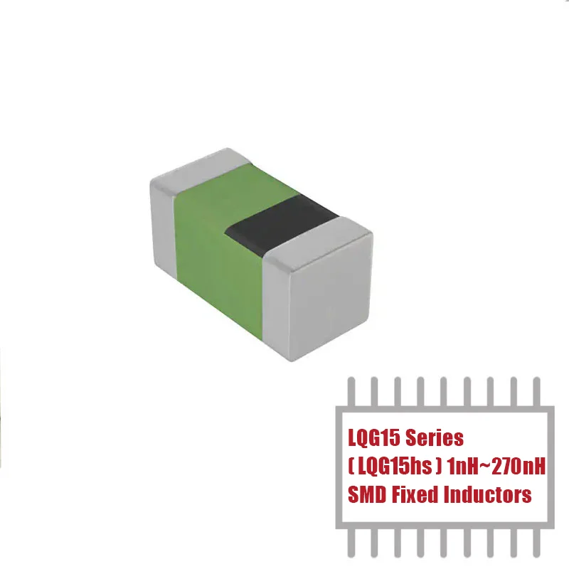 MY GROUP 1000PCS LQG15 Series 1nH- 270nH LQG15HS 0402 SMD Air Fixed Coil Chip Unshielded Inductors in Stock