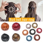 Заколка для хвоста щипцы для завивки волос модные женские птица расширения с украшением в виде кристаллов красная хвостика повязка на голову с украшением в виде кристаллов; Прическа хвостик заколки для волос