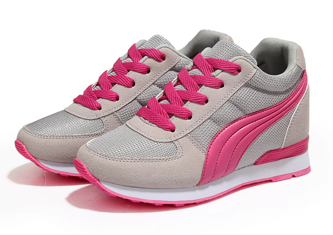 

Женские высокие кроссовки на платформе, повседневные дышащие кроссовки на толстой вулканизированной подошве, для тенниса, для осени, 2021