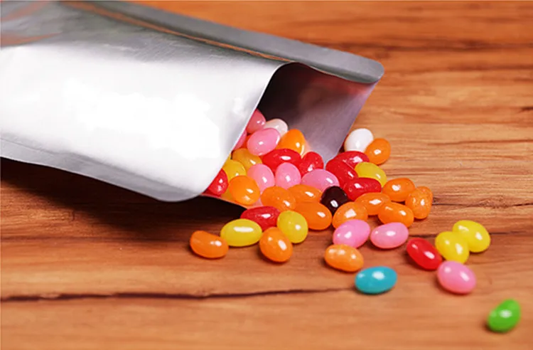 

Wholesale 100pcs 16cmx24cm (6.3'' * 9.4'') 200micron Aluminum Foil Vacuum Packaging Bag 3 Sides Open Top Vacuum Bag