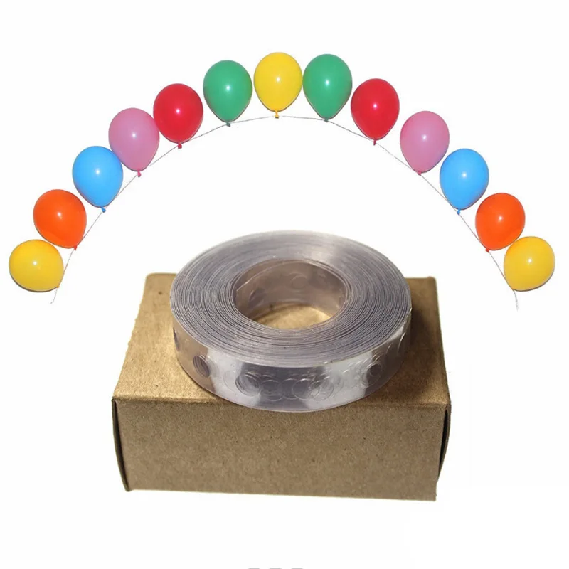 Пластиковая цепочка для воздушных шаров 5 м длинный сетчатый красный воздушный