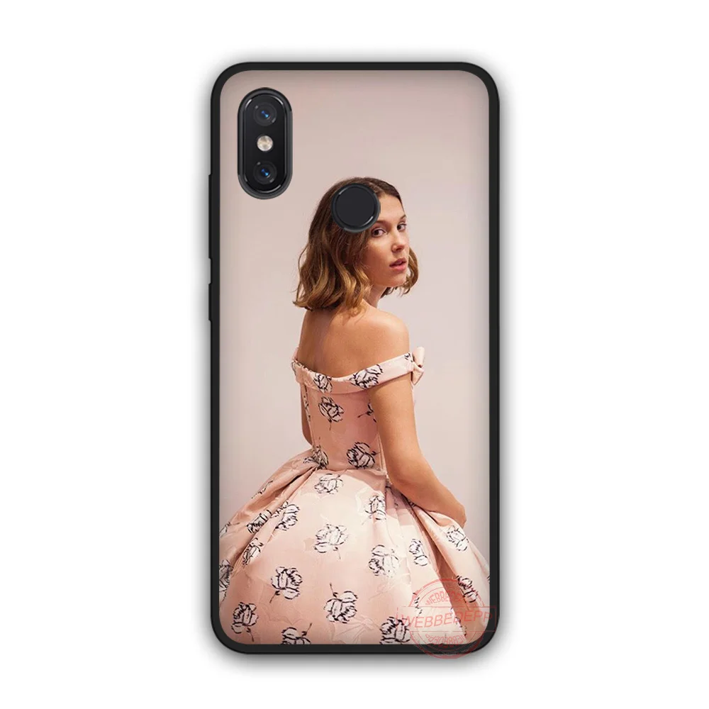 WEBBEDEPP Millie Bobby коричневый Модный мягкий силиконовый чехол для телефона Xiaomi Mi 6 8 A2 Lite