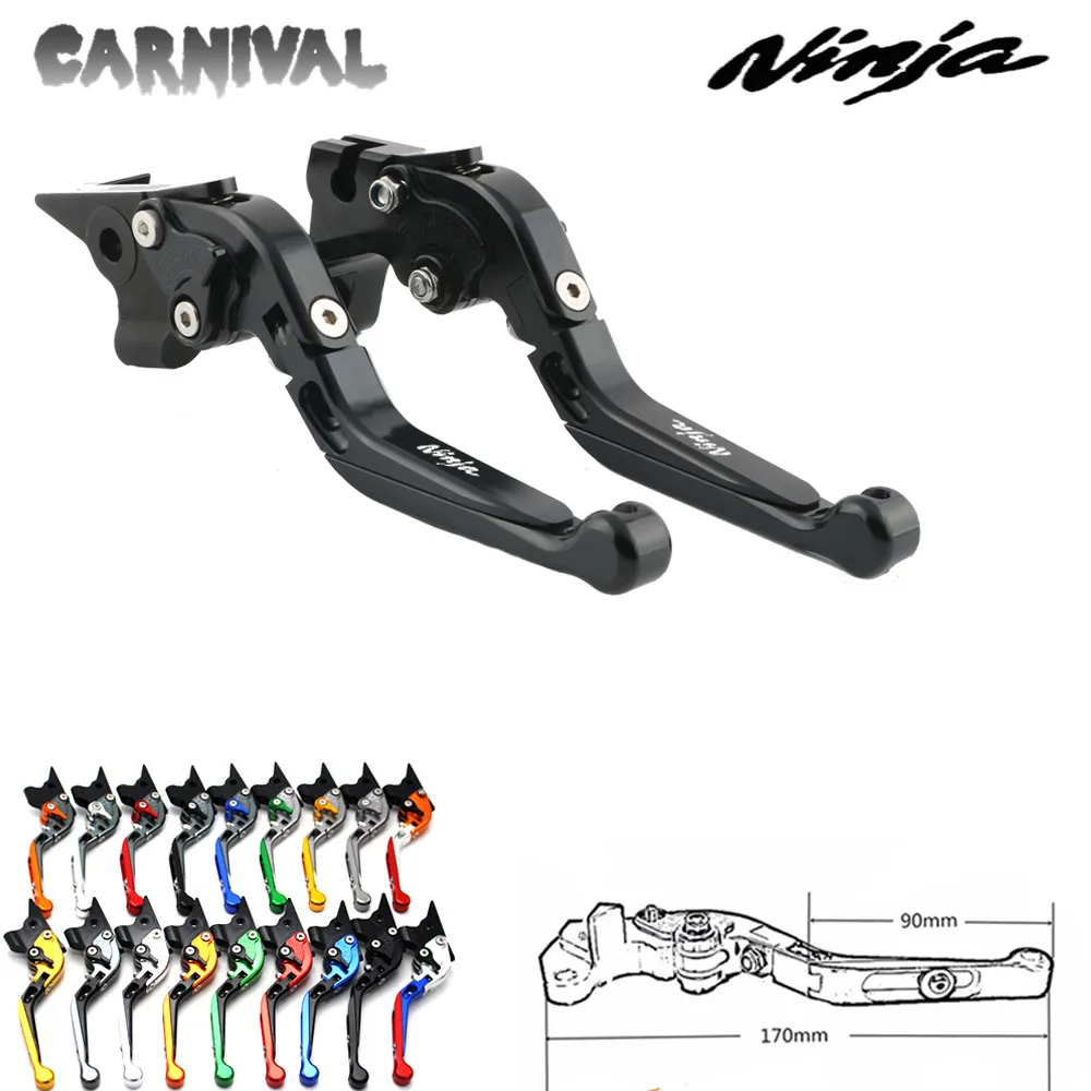 

For Kawasaki H2 / H2R Ninja H2 NinjaH2 2015-2018 2016 2017 Motorcycle Extendable Folding CNC Moto Adjustable Clutch Brake Lever