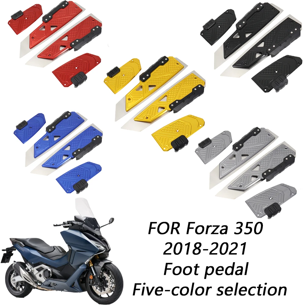 Motorcycle accessories pedals are suitable for Honda Forza350 FORZA 350 NSS 2018 2019 2020 2021 pedals