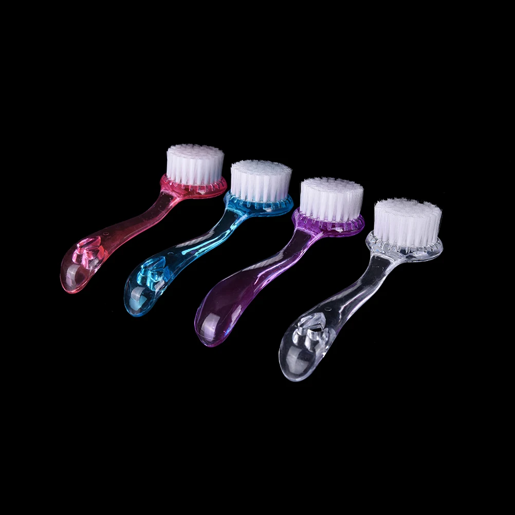 

Exfoliating Facial Cleanser Brush Face Cleaning Washing Cap Soft Bristle Brush Scrub Plastic Non-electric Cleansing Brush